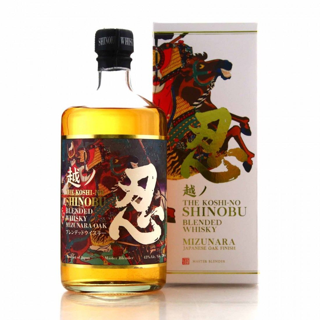 Shinobu The Koshi-No Japanese Blended Whisky Mizunara Oak Finish