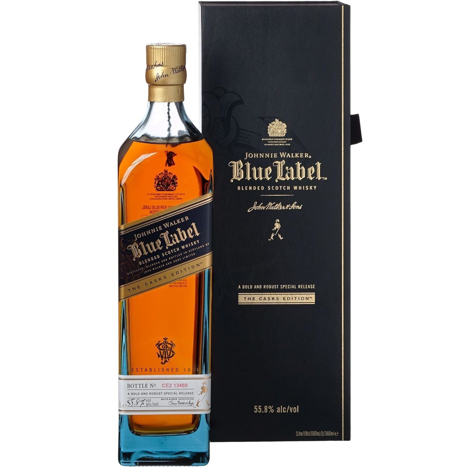 ウイスキー JOHNNIE WALKER/BLUE LABEL/CASKS EDITION ブルーラベル カスクエディション - 国内最大級お酒専門の競売-L