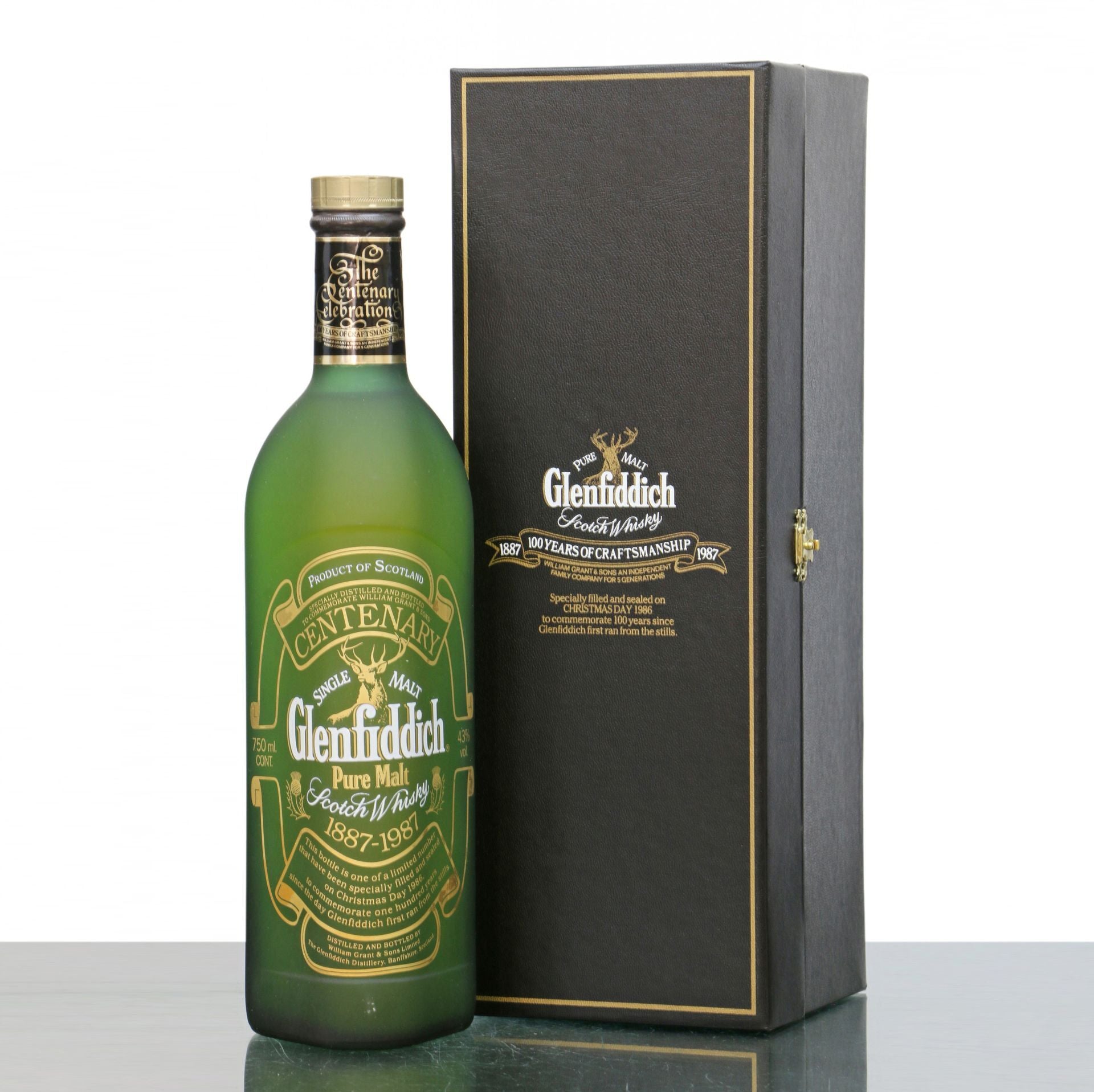 100周年Glenfiddich Centenary  750ml Glenfiddich Single Malt Scotch Whisky - 360 MAGAZINE - GREEN