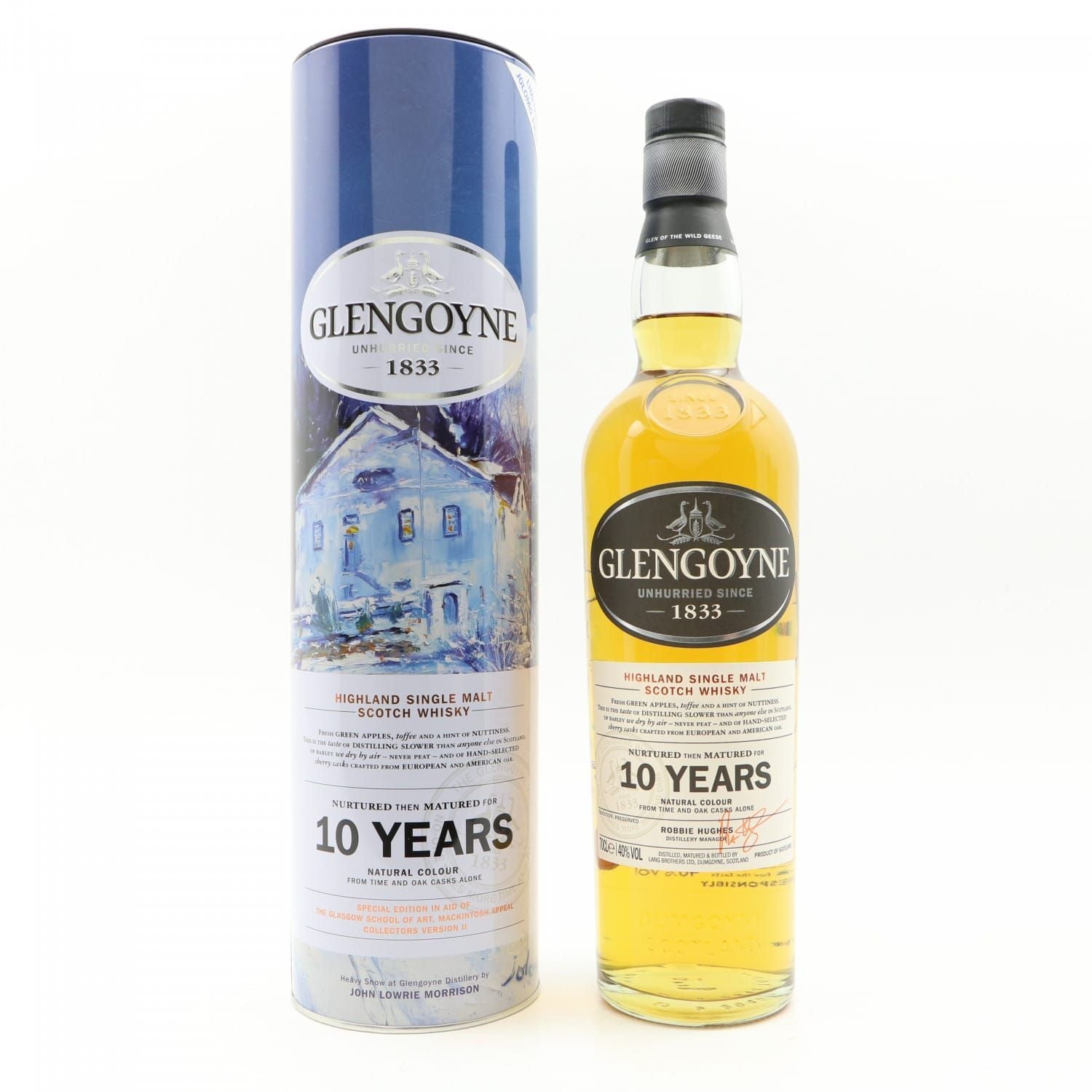 Glengoyne 10 Year Old Glasgow School Of Art MacKintosh