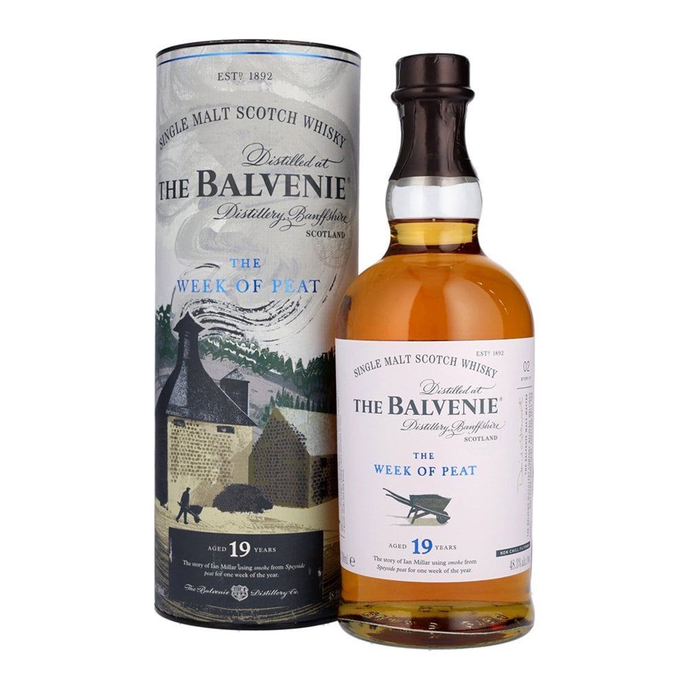 Balvenie 19 Year Old Week of Peat Speyside Single Malt Scotch