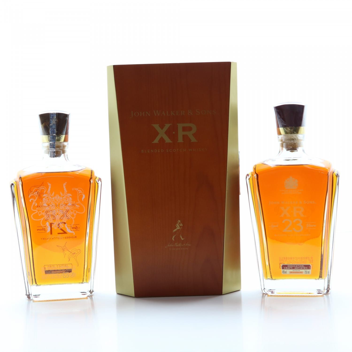 Johnnie Walker XR 21 Year Old & 23 Year Old Limited Edition Set