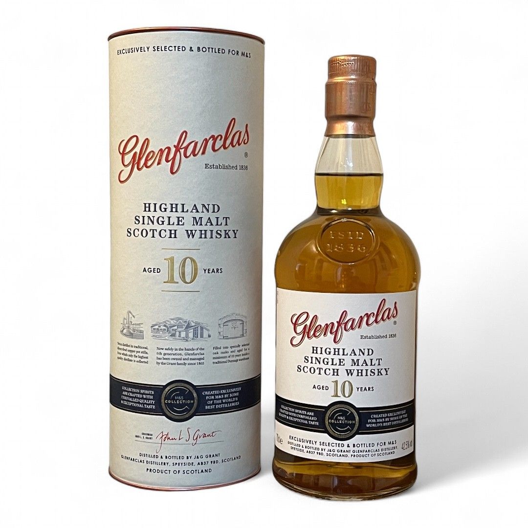 Glenfarclas 10 Year Old Marks & Spencer Exclusive Bottling (2024
