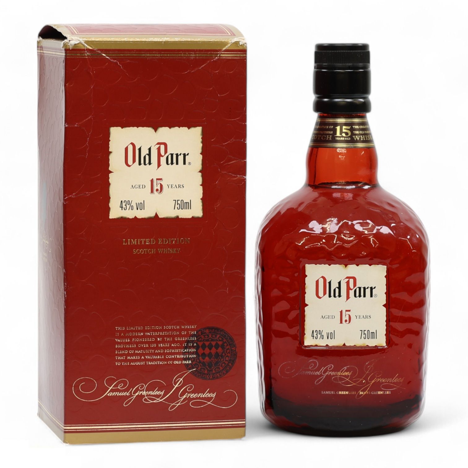 Grand Old Parr 15 Year Old Blended Scotch Whisky (1990) 75cl