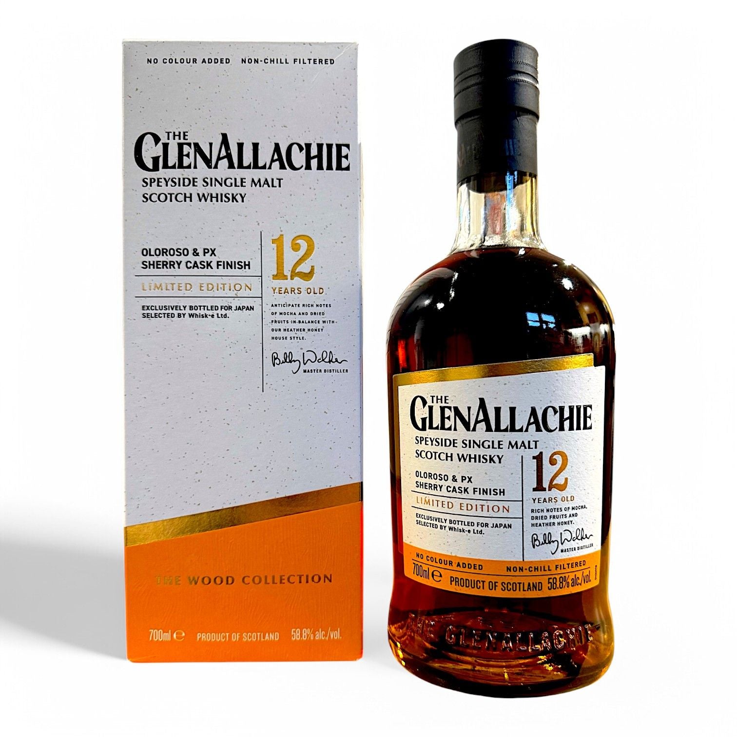 GlenAllachie 12 Year Old Oloroso & PX Sherry Cask Finish