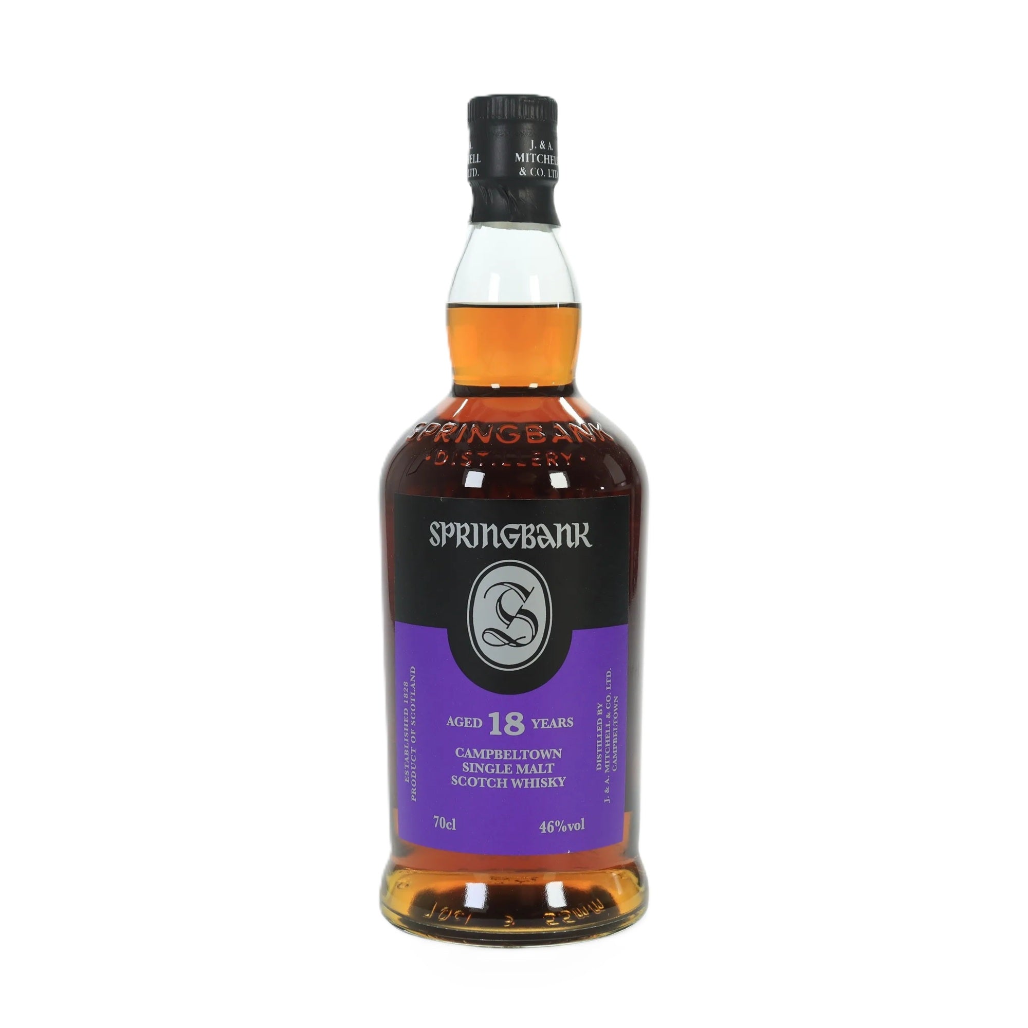 Springbank 18 Year Old Campbeltown Single Malt Scotch Whisky
