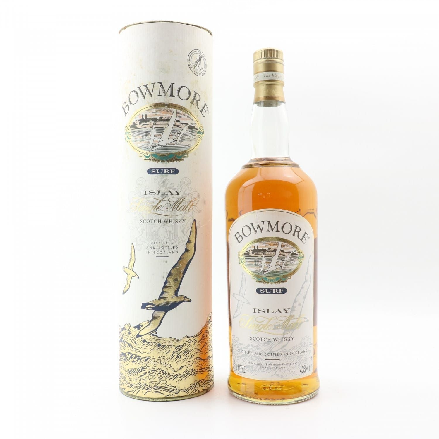 BOWMORE SURF アイラ シングルモルトウイスキー 1000ml BOWMORE SURF ボウモア サーフ ISLAY アイラ シングルモルト スコッチ