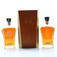 Johnnie Walker XR 21 Year Old & 23 Year Old Limited Edition Set With Wooden Box Chinese New Year of Dragon 2 x 75cl