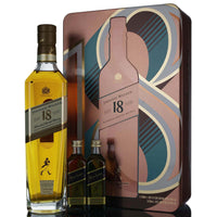 Johnnie Walker 18 Year Old Special Edition Gift Pack with 2 Blue Label Miniatures 70cl