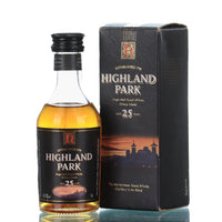 Highland Park 25 Year Old Miniature (1990s) 5cl