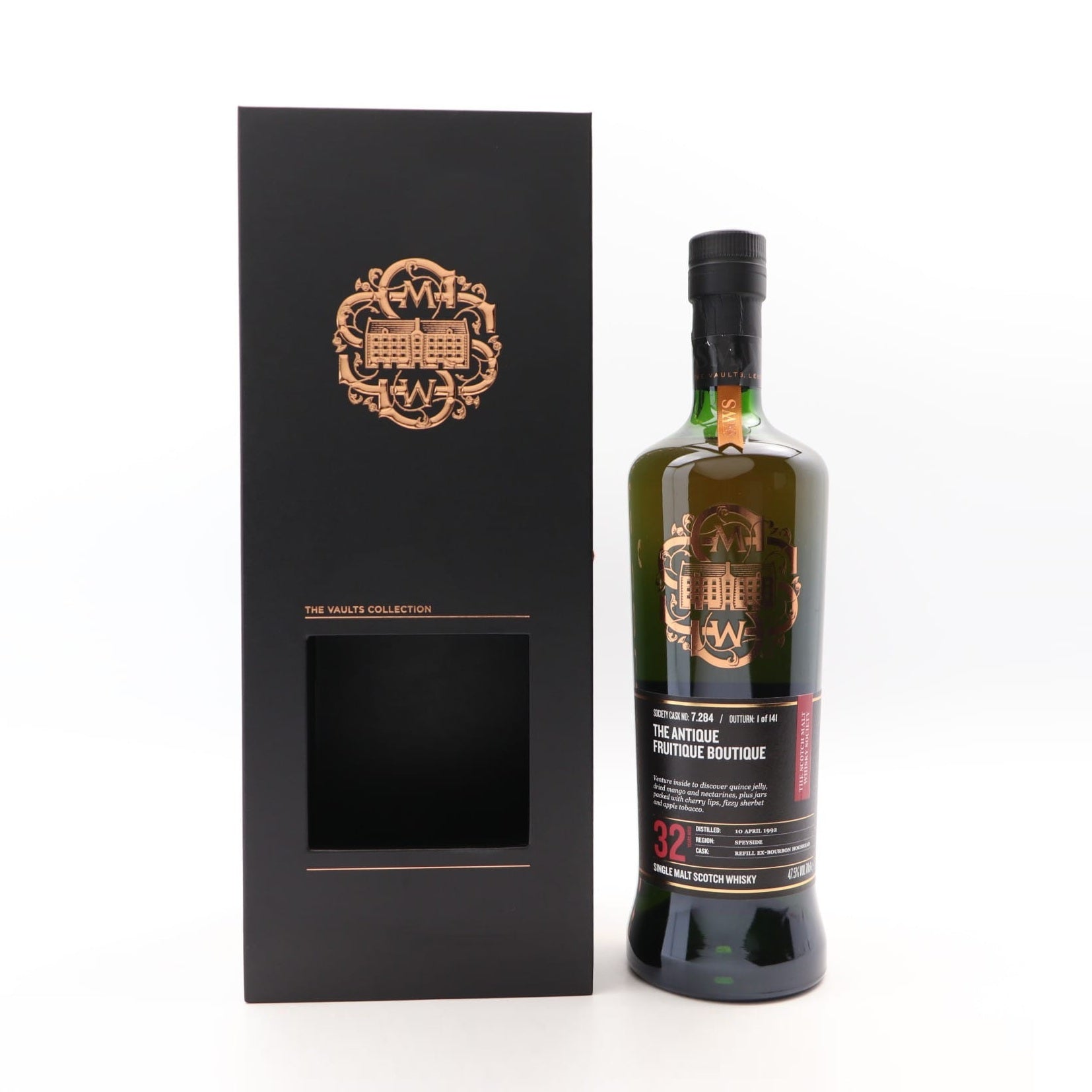 Longmorn 32 Year Old 1992 SMWS Single Ex-Bourbon Hogshead Cask 7.284 T ...