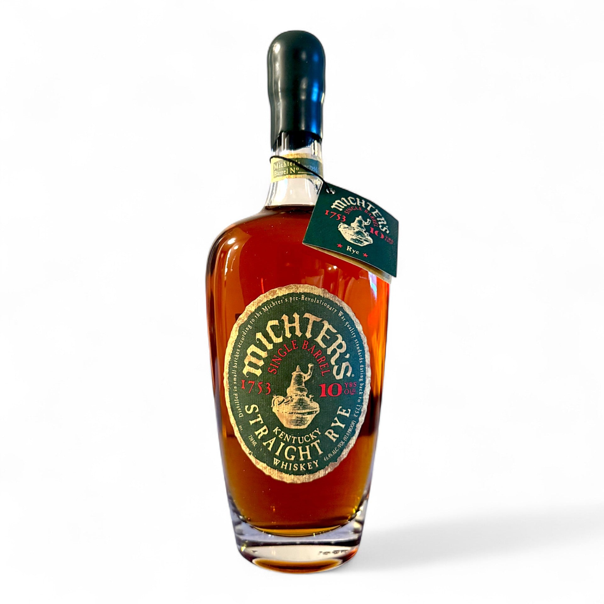 Michter's 10 Year Old Single Barrel Rye #25D1627 Kentucky Straight Rye ...
